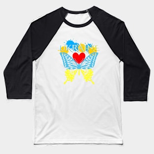 Ukraine Baseball T-Shirt